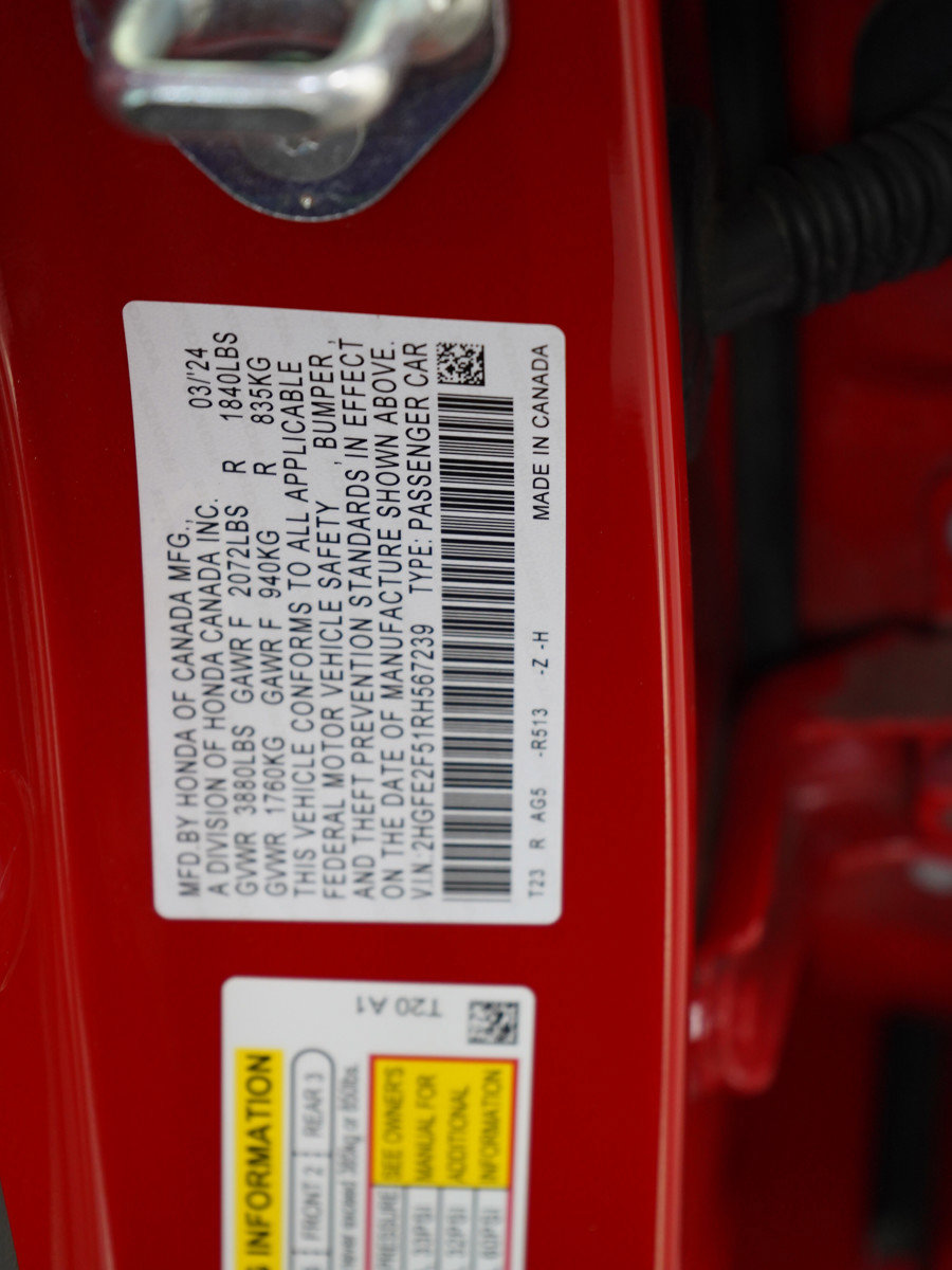 Used 2024 Honda Civic Sport image 27