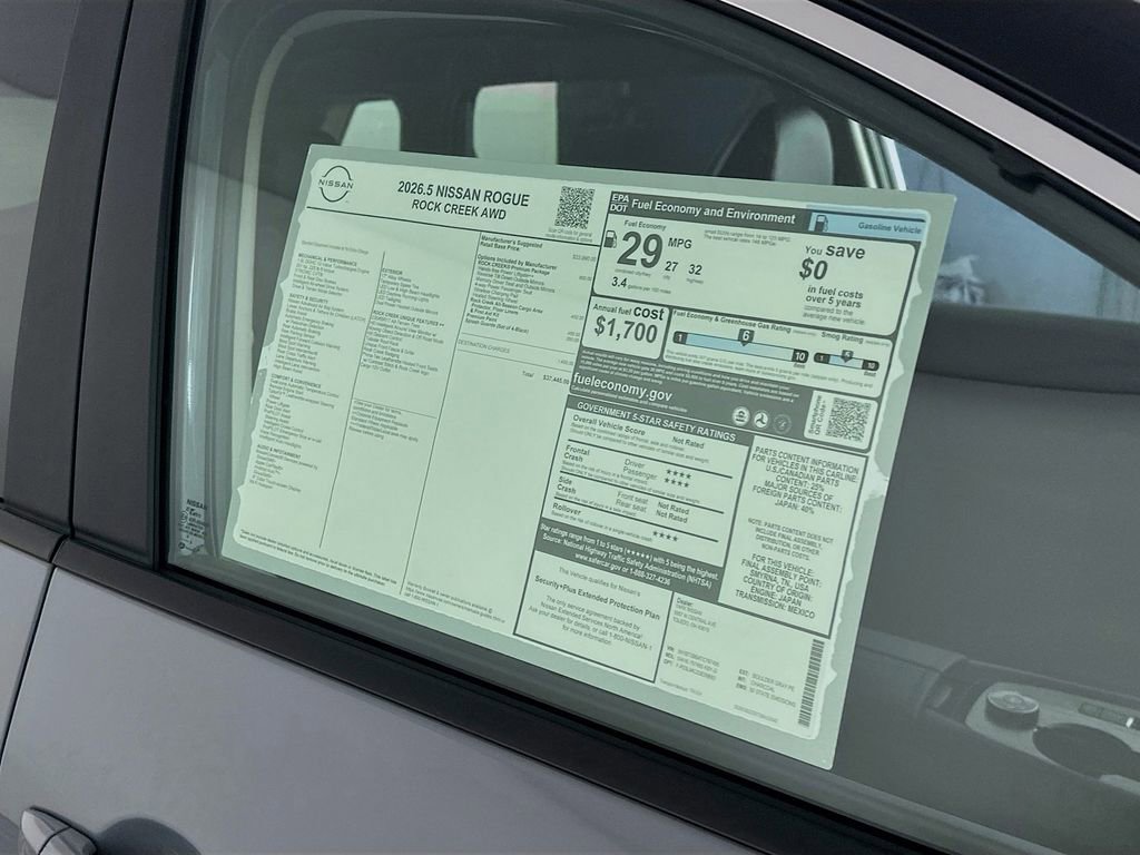 New 2026 Nissan Rogue SV w/ Rock Creek Premium Package image 13