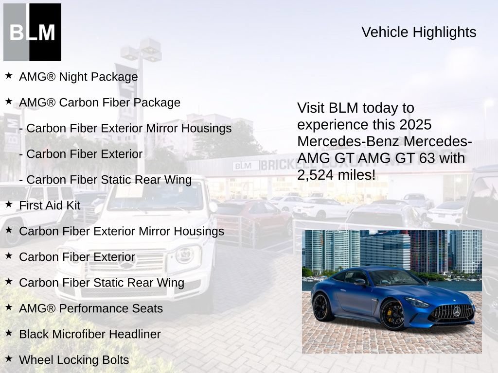 Used 2025 Mercedes-Benz AMG GT 63 image 5