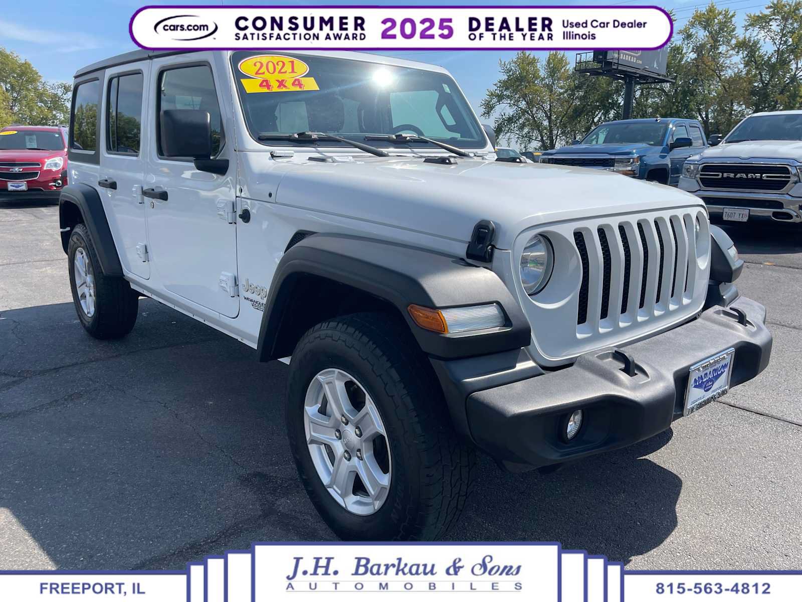 Used 2021 Jeep Wrangler Unlimited Sport