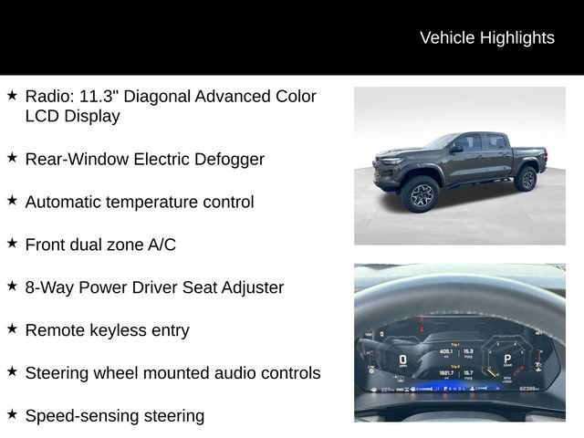 Certified 2024 Chevrolet Colorado ZR2 w/ Technology Package image 16