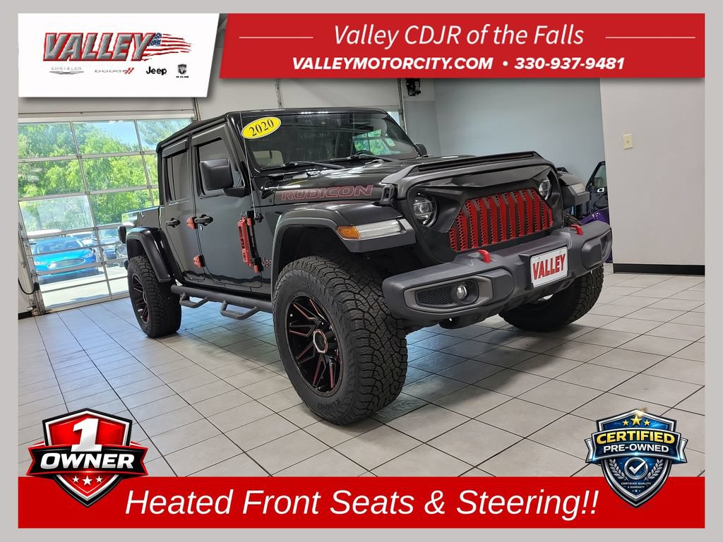 Used 2020 Jeep Gladiator Rubicon w/ Advanced Safety Group