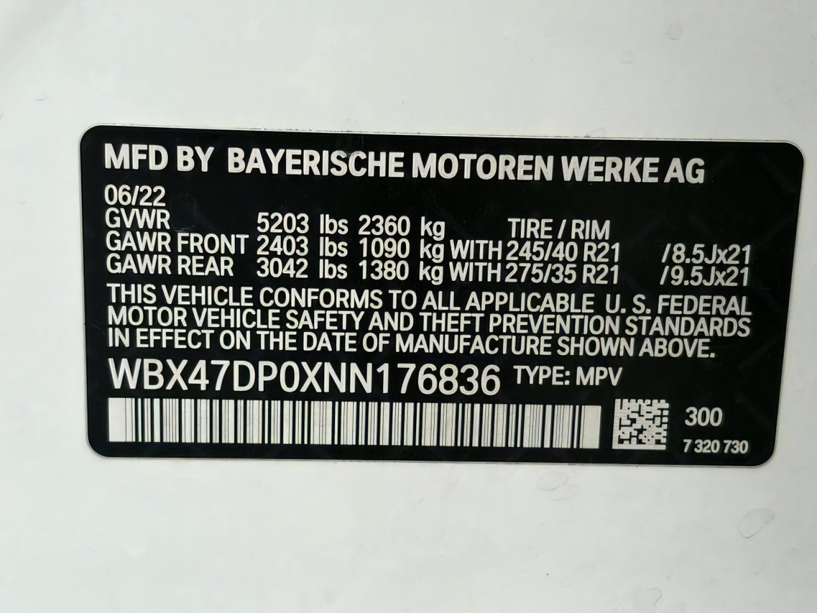 Used 2022 BMW X3 sDrive30i w/ Premium Package 2 (ZPA) RWD image 34
