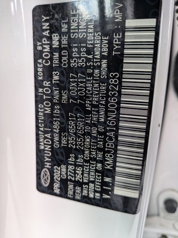 Used 2022 Hyundai Tucson Blue image 16