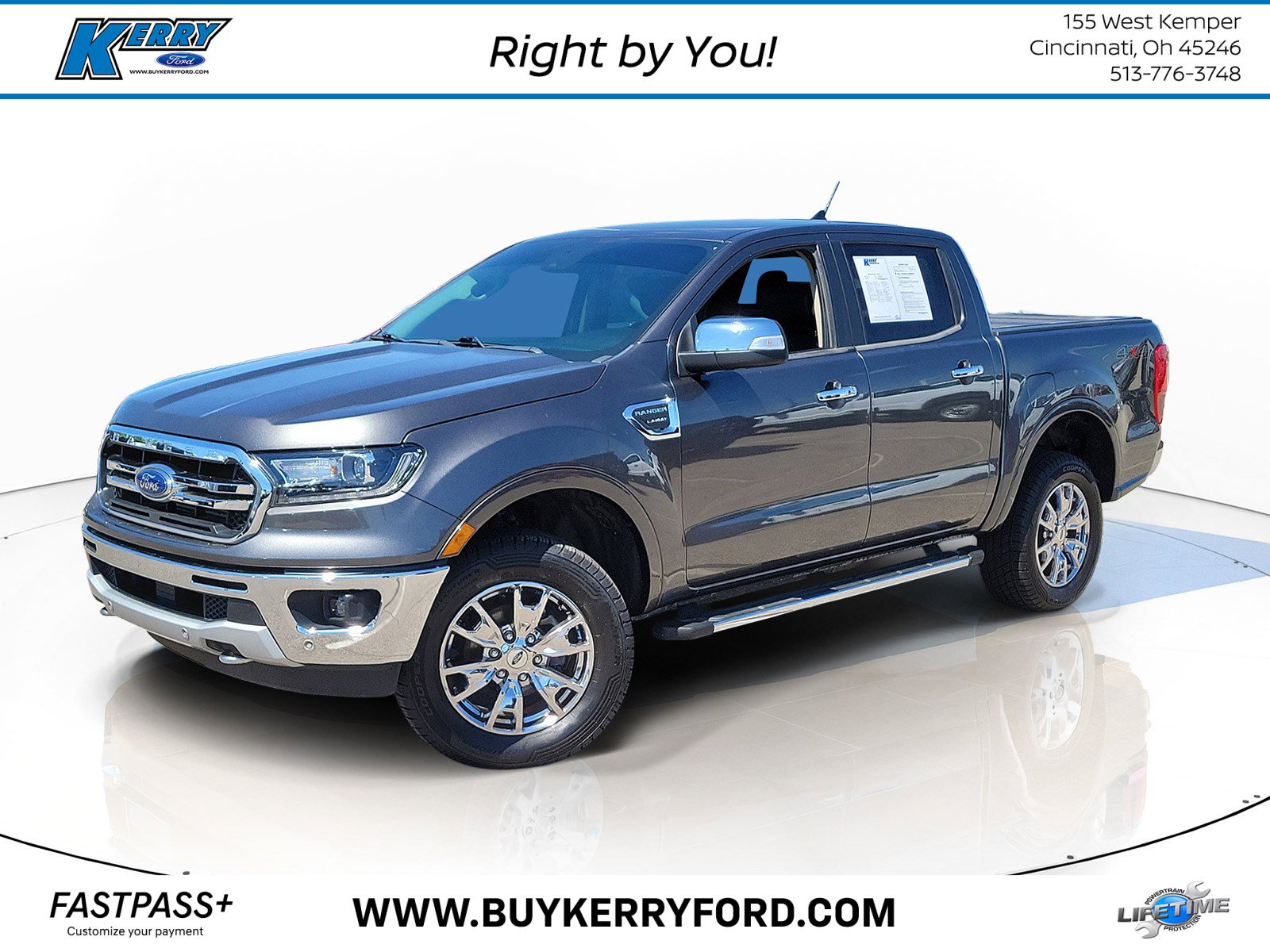 Used 2020 Ford Ranger Lariat w/ Equipment Group 501A Mid image 1