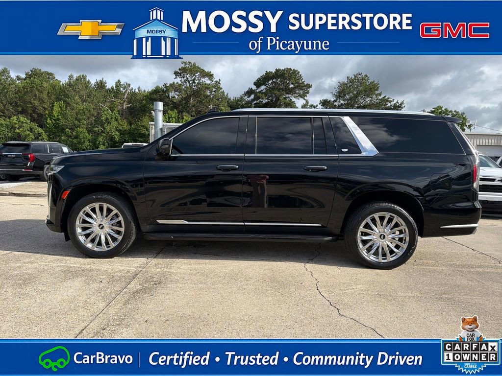 Certified 2023 Cadillac Escalade ESV Premium Luxury w/ LPO, Floor Liner Package AWD/4WD image 3