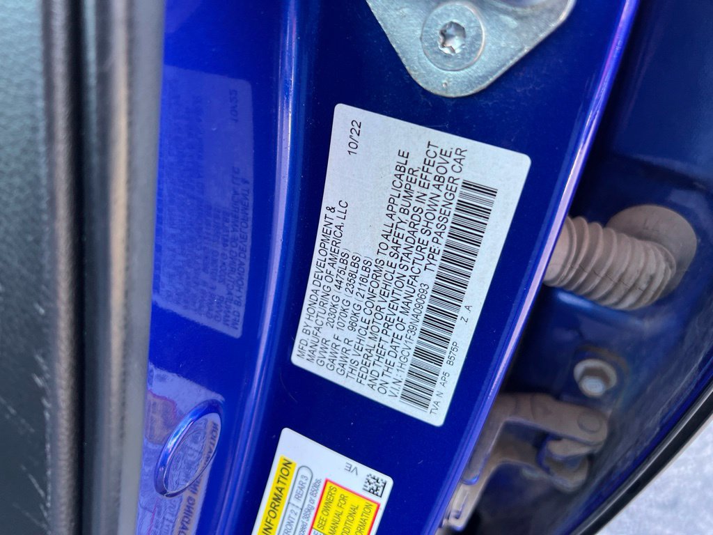Certified 2022 Honda Accord Sport image 33