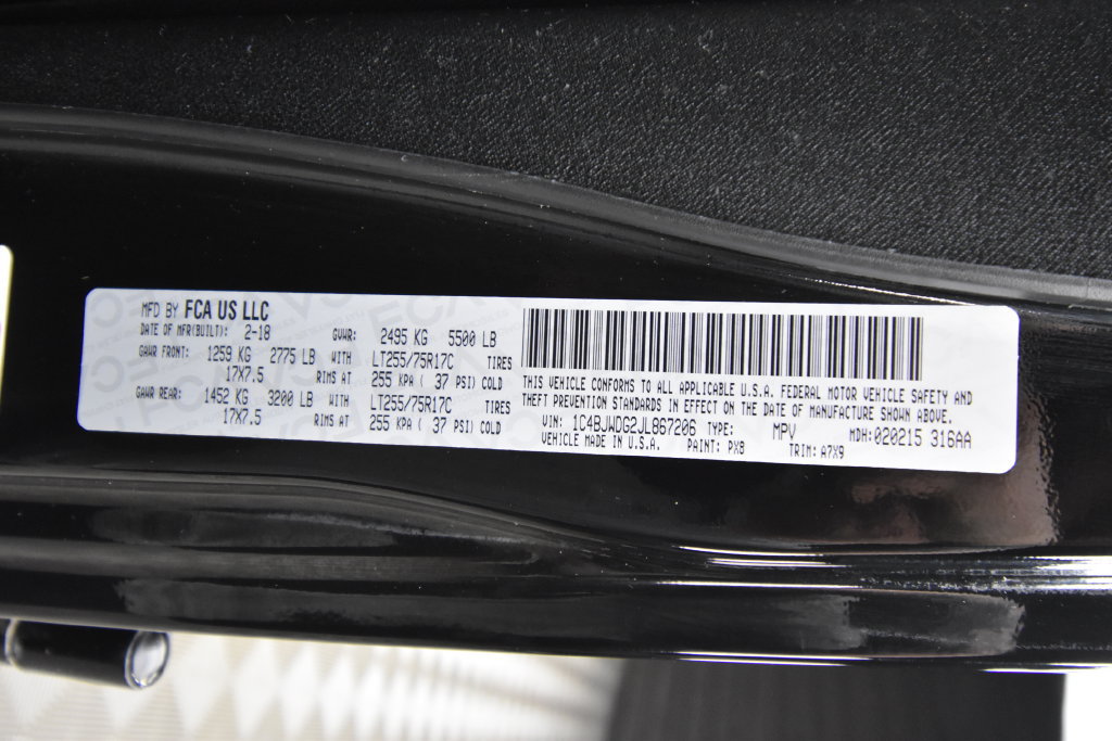 Used 2018 Jeep Wrangler Unlimited Sport AWD/4WD image 23