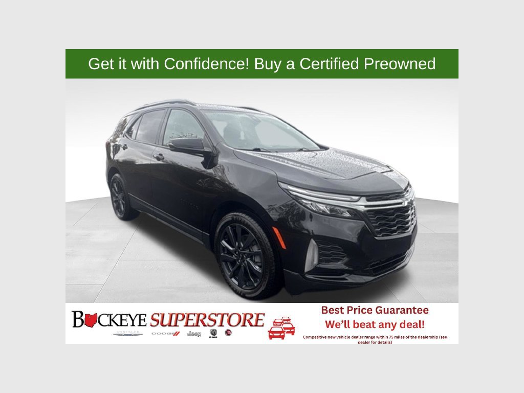 Used 2022 Chevrolet Equinox RS w/ Infotainment Package