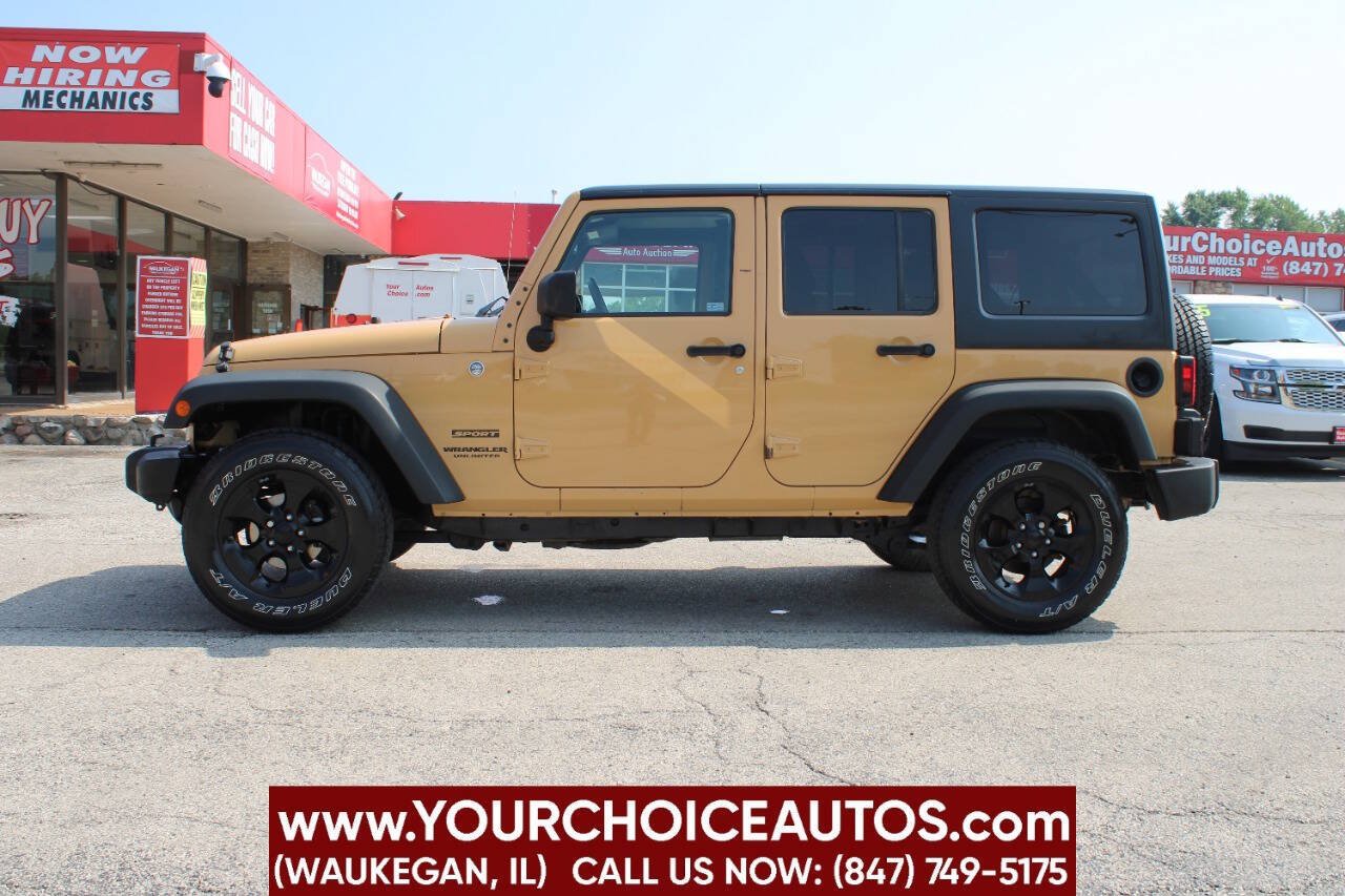 Used 2013 Jeep Wrangler Unlimited Sport AWD/4WD image 8