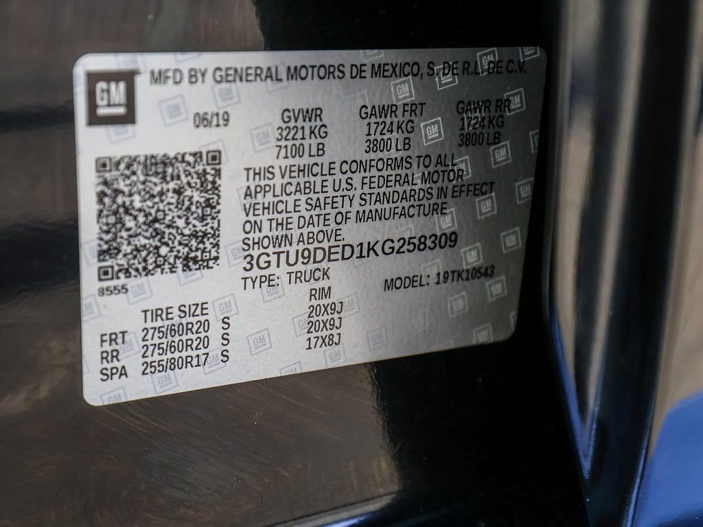 Used 2019 GMC Sierra 1500 SLT image 34