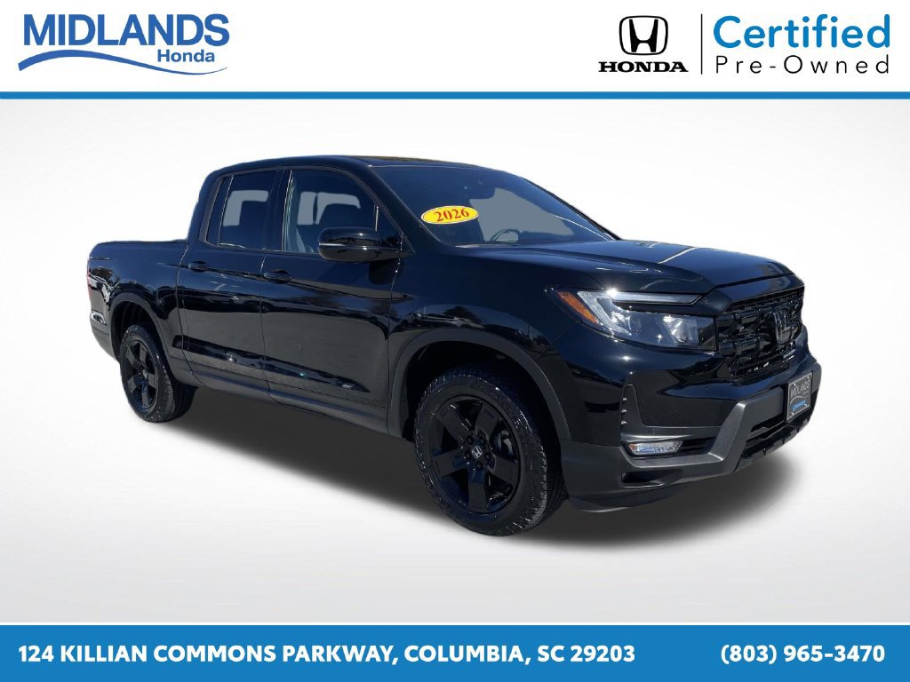 Certified 2026 Honda Ridgeline Black Edition