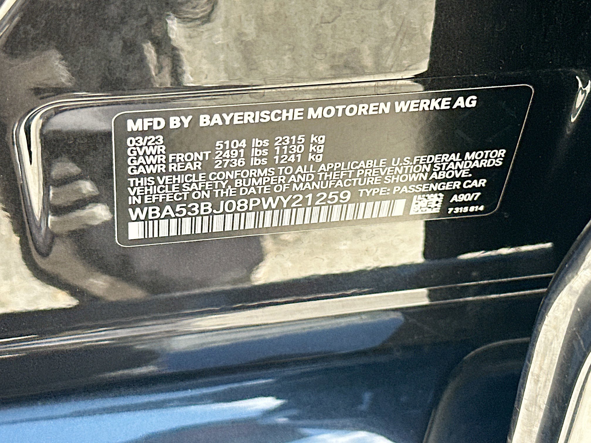 Used 2023 BMW 540i w/ Premium Package image 36