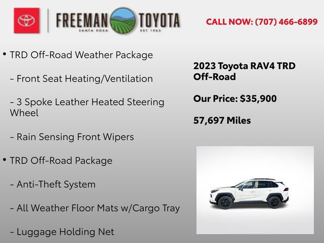 Used 2023 Toyota RAV4 TRD Off-Road w/ TRD Off-Road Weather Package AWD/4WD image 5