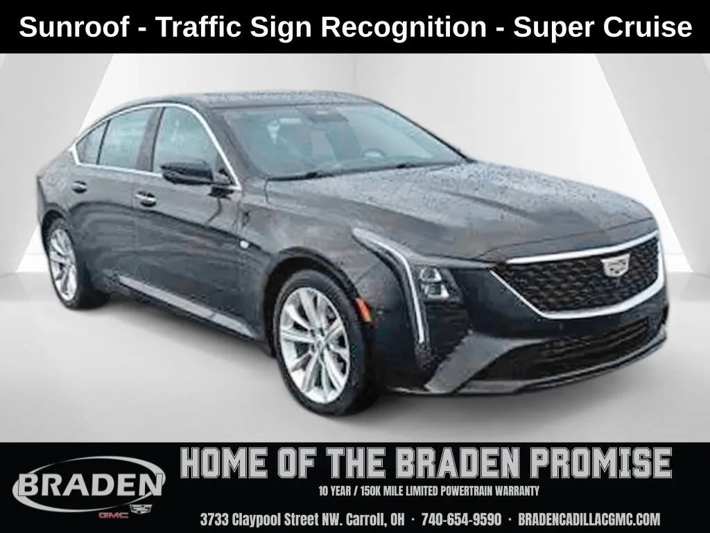 Used 2025 Cadillac CT5 Premium Luxury w/ Sun And Sound Package RWD image 1