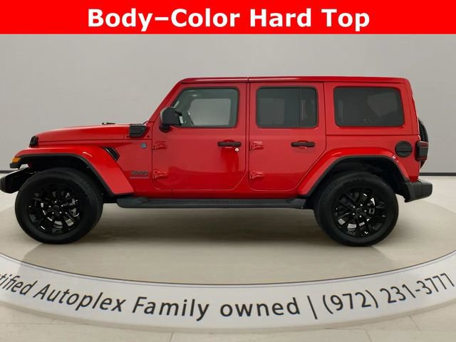 Used 2025 Jeep Wrangler Unlimited Sahara w/ Safety Group AWD/4WD image 2