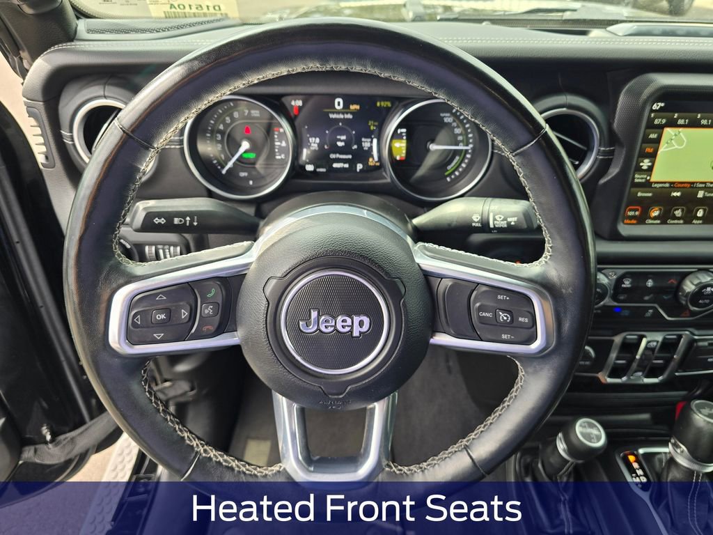 Used 2021 Jeep Wrangler Unlimited Sahara w/ Cold Weather Group AWD/4WD image 19