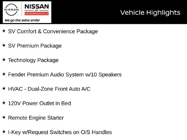 Used 2022 Nissan Frontier SV w/ SV Premium Package AWD/4WD image 6
