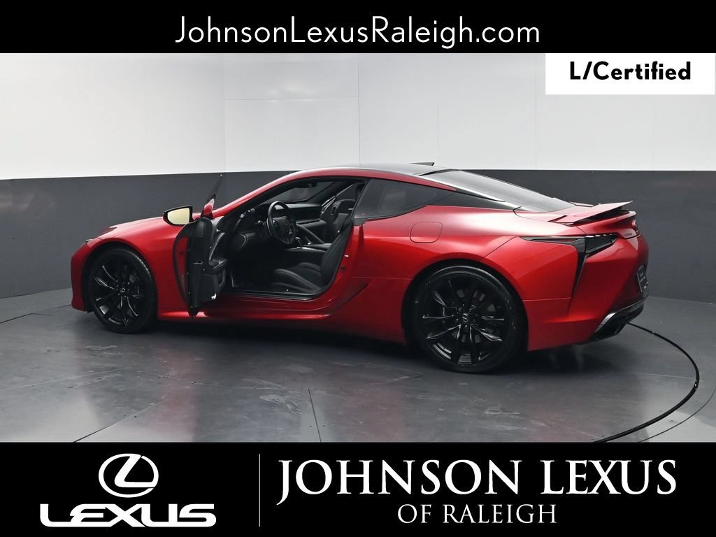 Certified 2022 Lexus LC 500 Coupe w/ Dynamic Handling Package RWD image 36