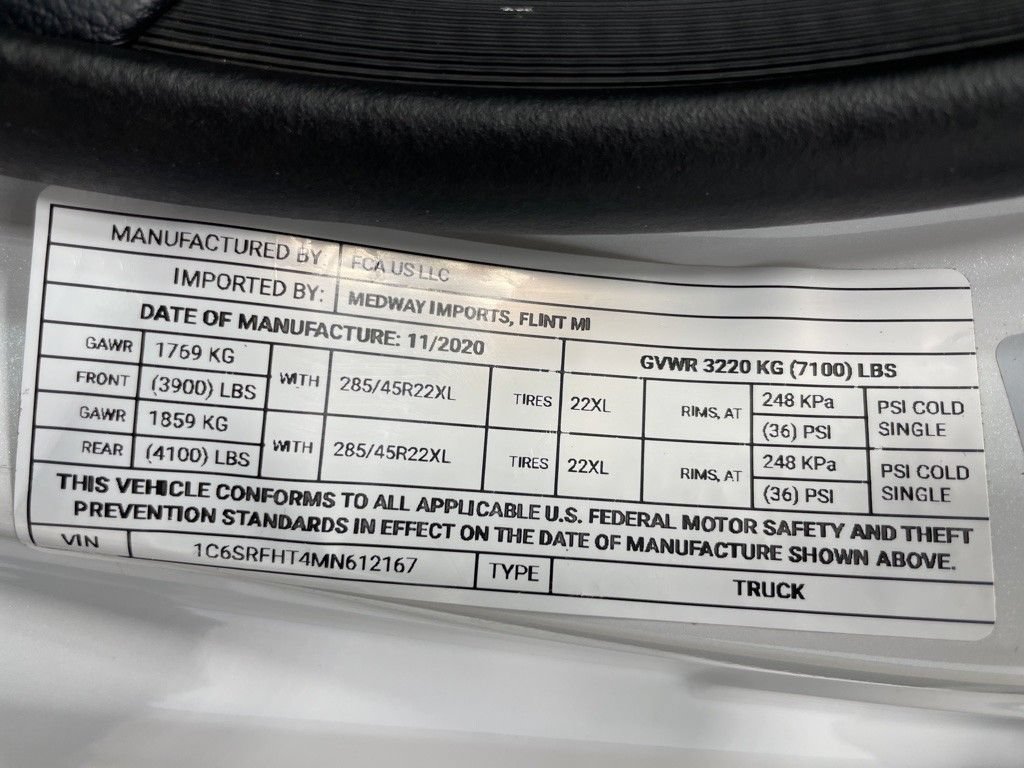 Used 2021 RAM 1500 Limited AWD/4WD image 26
