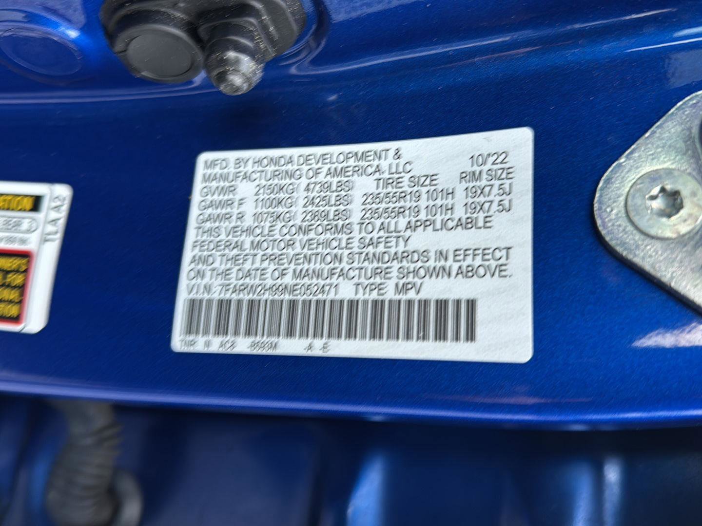 Used 2022 Honda CR-V Touring image 39