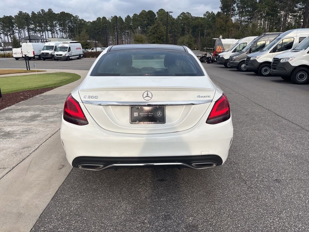 Used 2021 Mercedes-Benz C 300 4MATIC Sedan w/ AMG Line image 4
