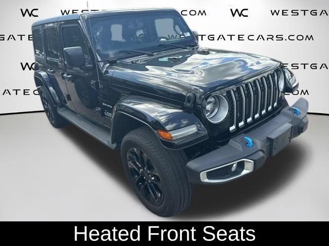 Used 2023 Jeep Wrangler Unlimited Sahara w/ Cold Weather Group AWD/4WD image 32