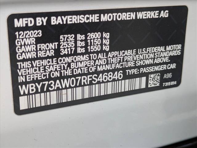 Used 2024 BMW i4 eDrive40 w/ M Sport Package RWD image 26
