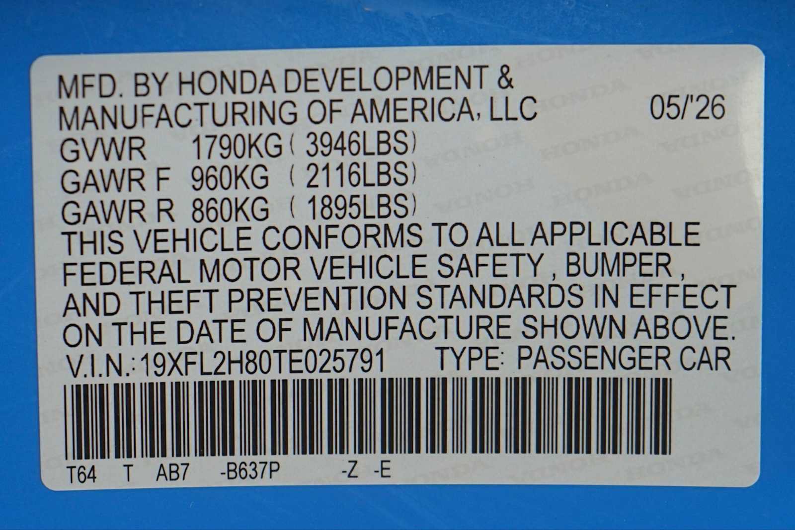 New 2026 Honda Civic Sport image 21