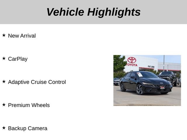 Used 2024 Hyundai Elantra SEL w/ Convenience Package FWD image 5