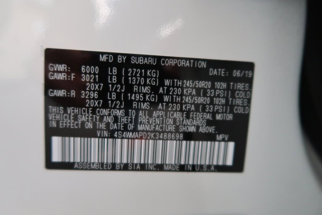 Used 2019 Subaru Ascent Limited w/ Popular Package #3 image 46