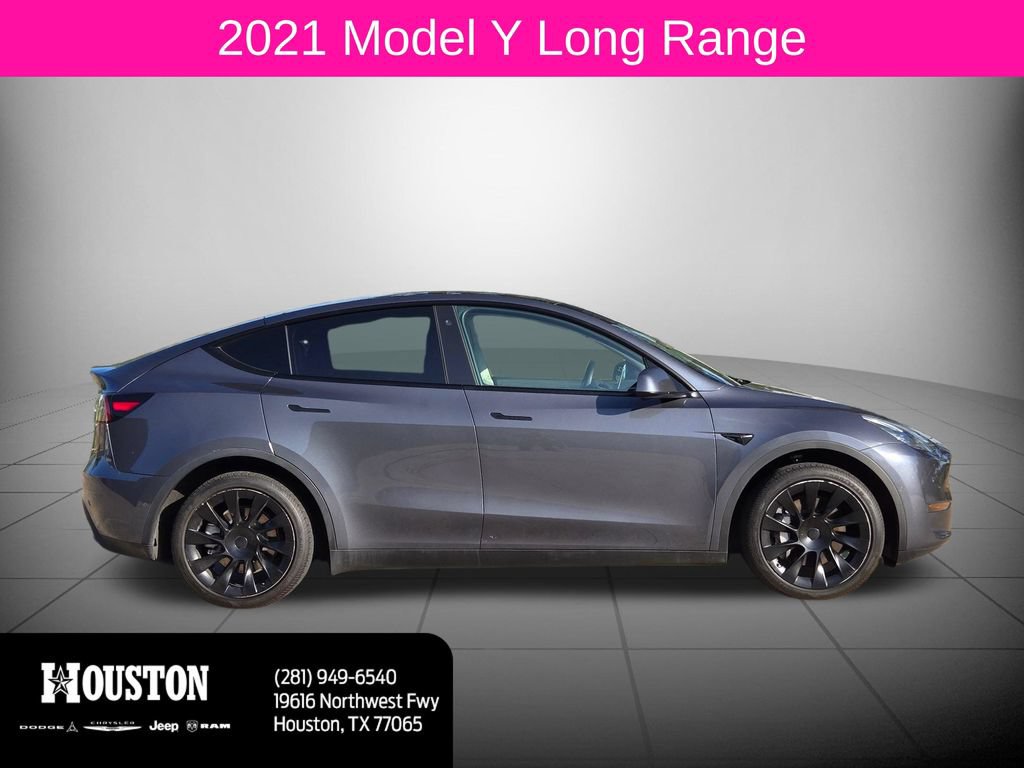 Used 2021 Tesla Model Y Long Range AWD/4WD image 2