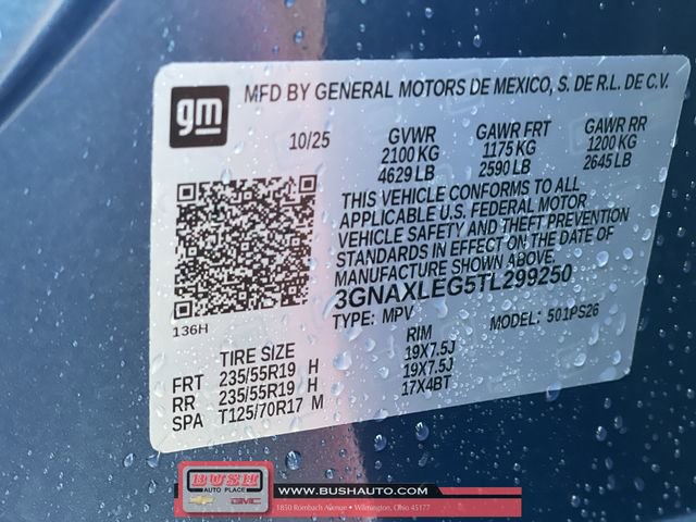 New 2026 Chevrolet Equinox RS w/ Convenience Package III image 33