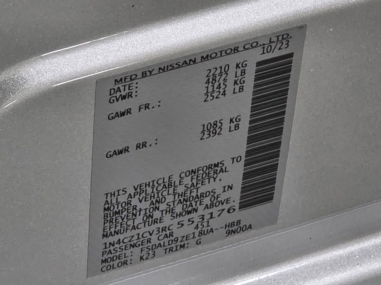 Used 2024 Nissan Leaf SV Plus image 34