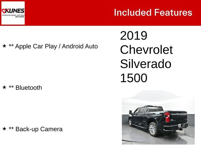 Used 2019 Chevrolet Silverado 1500 Custom w/ Custom Max Trailering Package AWD/4WD image 2