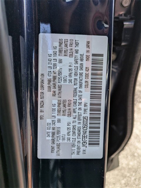 Certified 2022 MAZDA CX-5 AWD 2.5 S w/ Premium Plus Pkg image 28