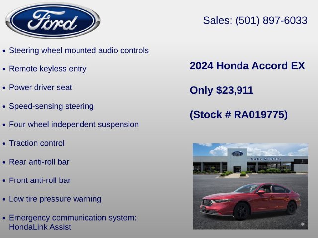 Used 2024 Honda Accord EX image 12