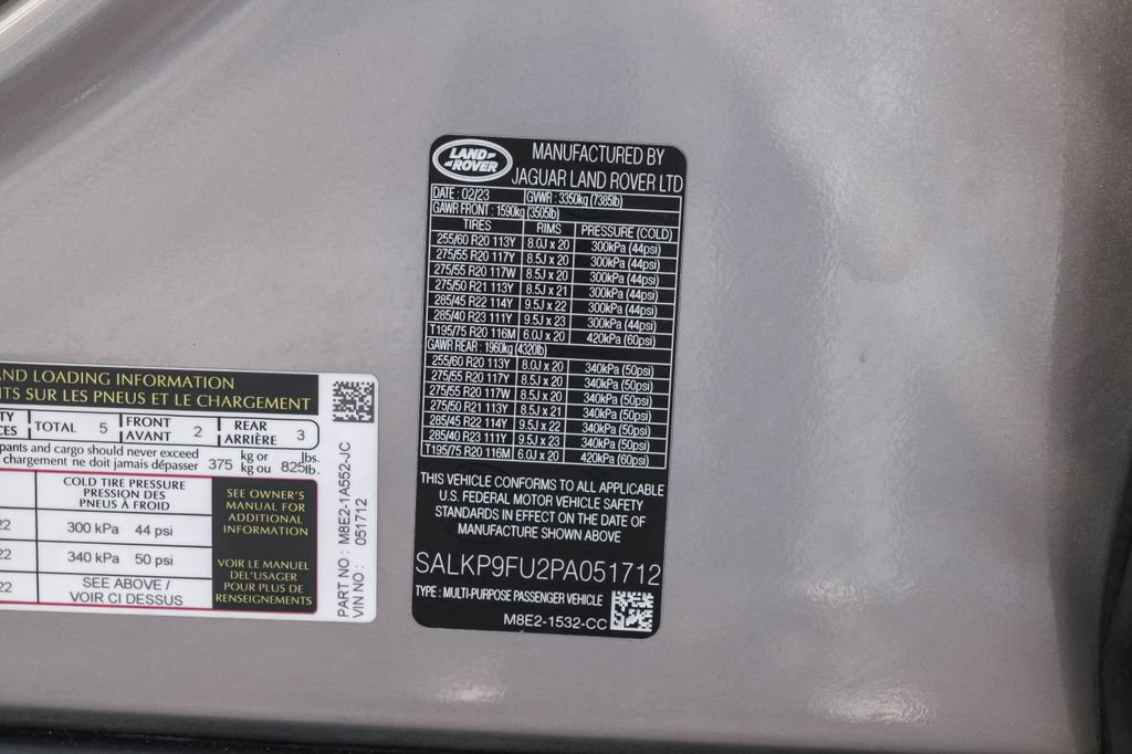 Used 2023 Land Rover Range Rover SE AWD/4WD image 66