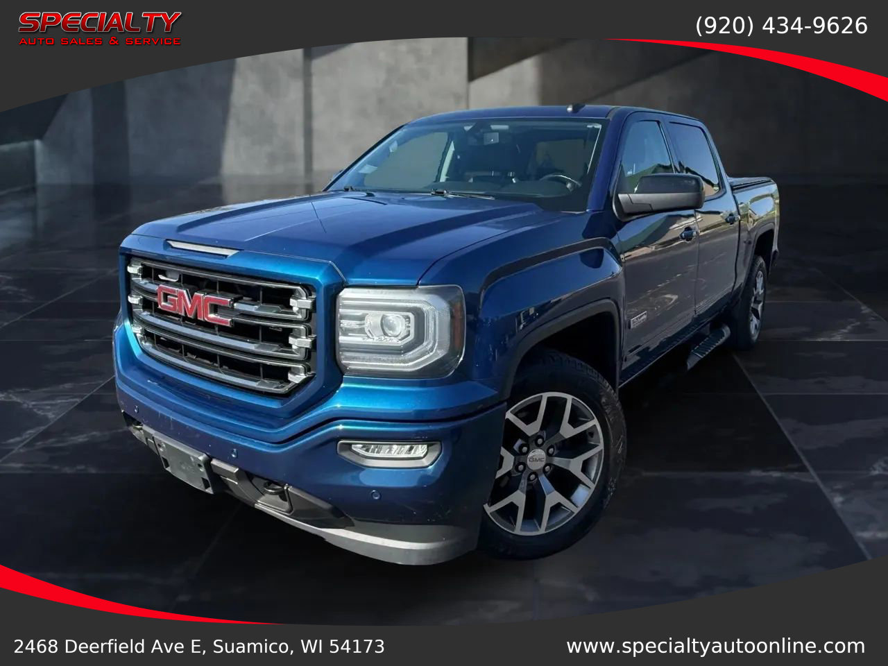 Used 2017 GMC Sierra 1500 SLT