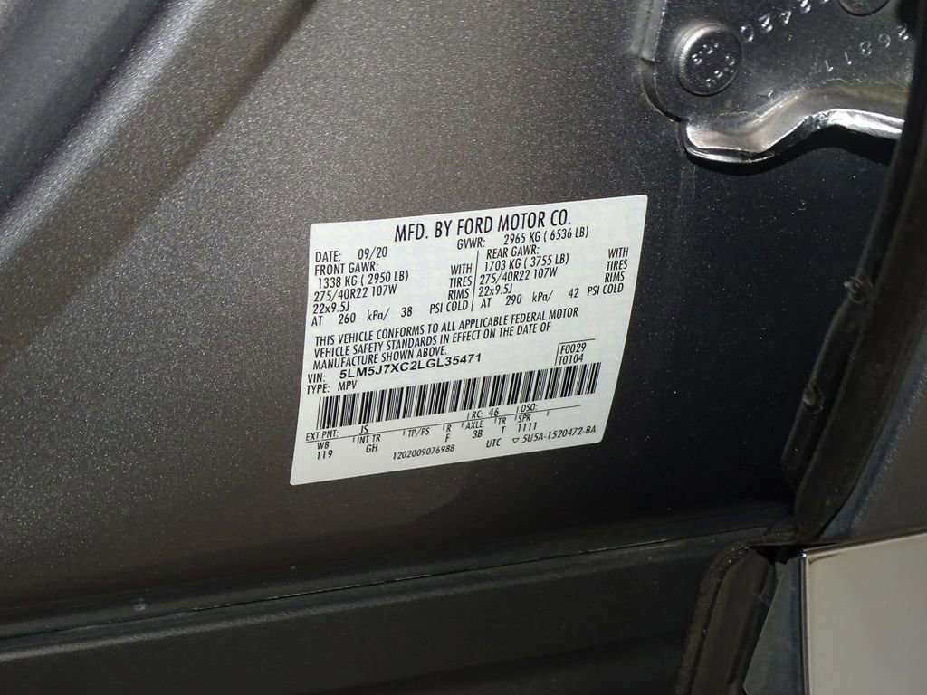 Used 2020 Lincoln Aviator Reserve w/ Equipment Group 202A image 23