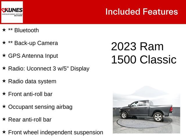 Used 2023 RAM 1500 Classic SLT AWD/4WD image 3