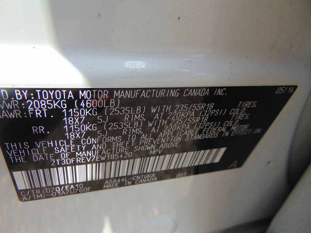 Used 2014 Toyota RAV4 Limited AWD/4WD image 32