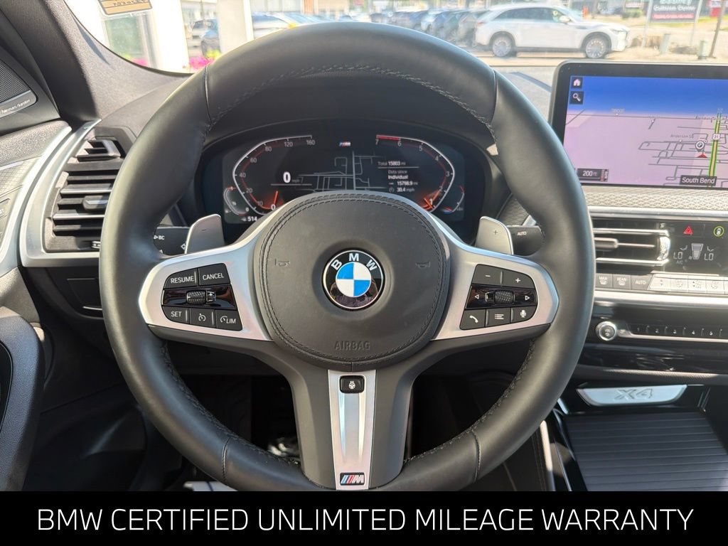 Used 2025 BMW X4 xDrive30i w/ M Sport Package AWD/4WD image 36
