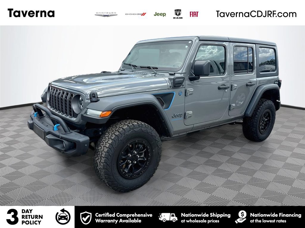 Certified 2023 Jeep Wrangler Unlimited Rubicon 4xe