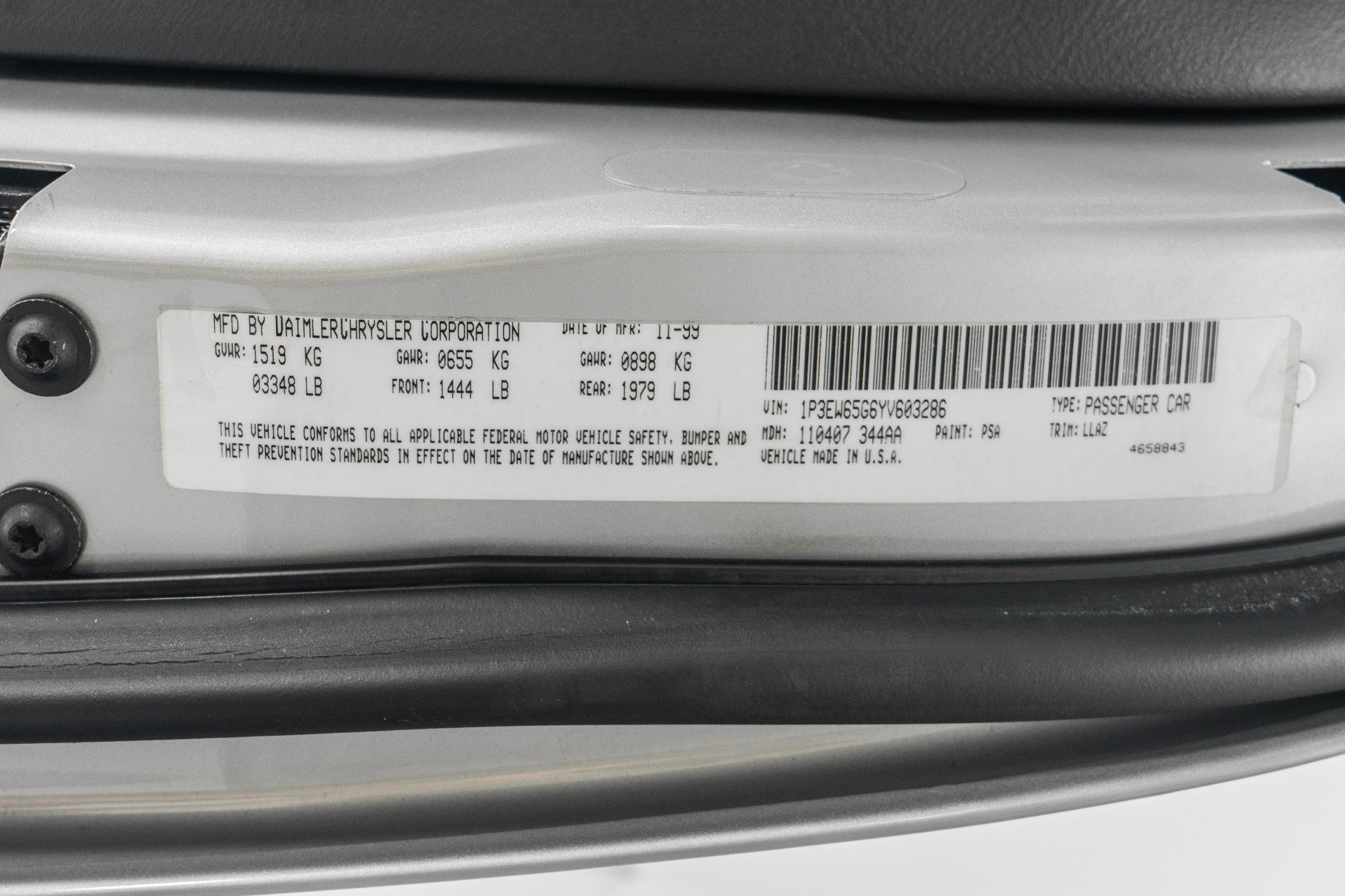 Used 2000 Plymouth Prowler image 18