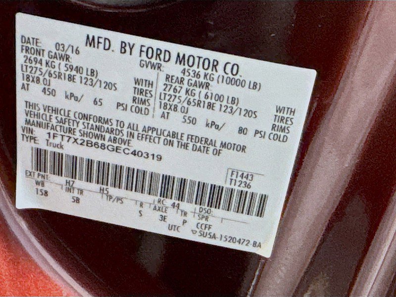 Used 2016 Ford F250 Lariat w/ Snow Plow Prep Package image 29