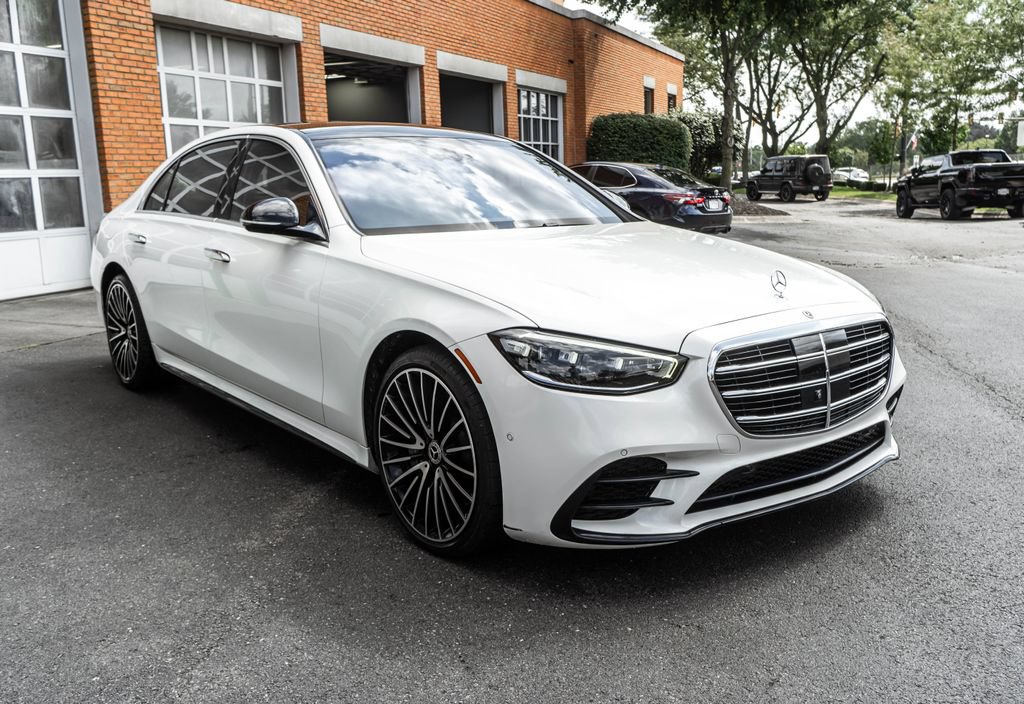 Used 2021 Mercedes-Benz S 580 4MATIC Sedan w/ AMG Line image 5