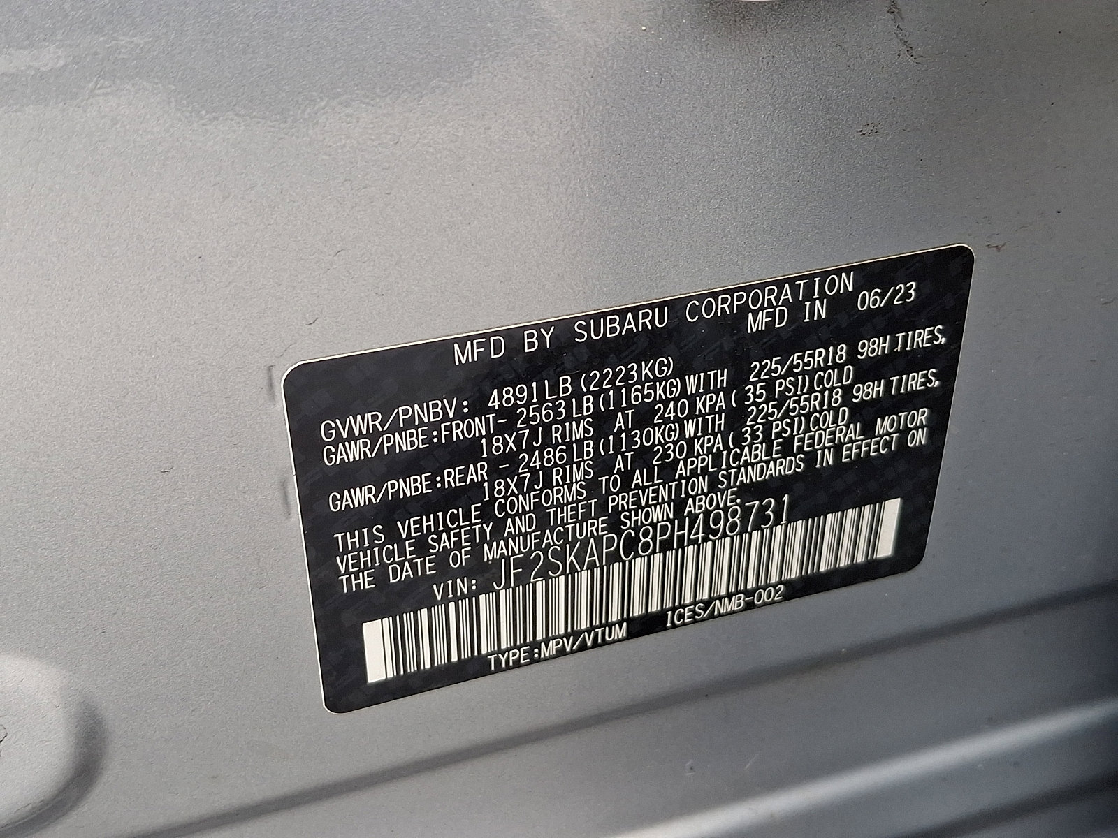 Used 2023 Subaru Forester Limited image 34