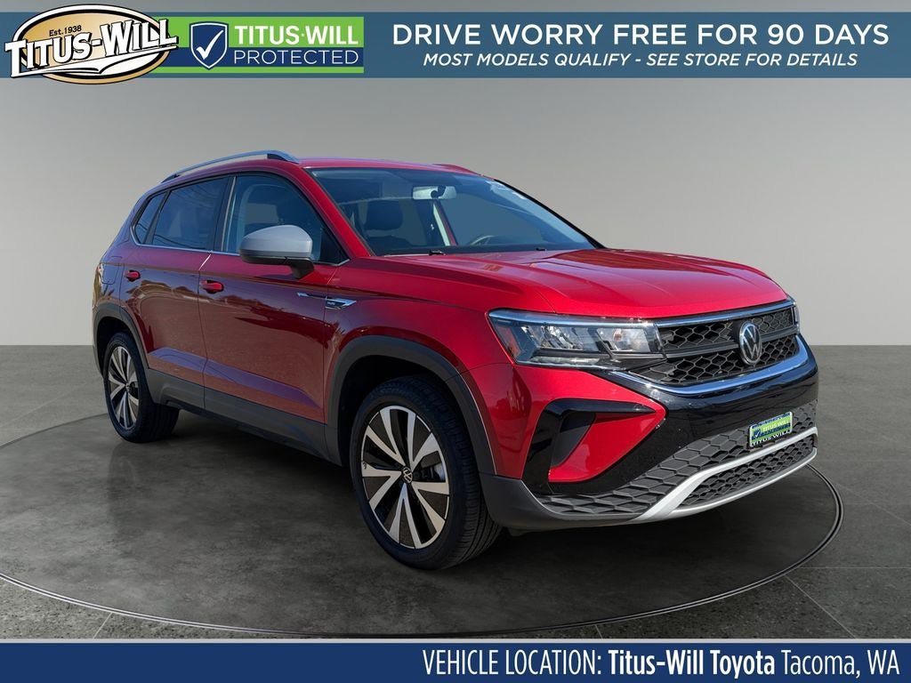 Used 2022 Volkswagen Taos SE AWD/4WD image 1