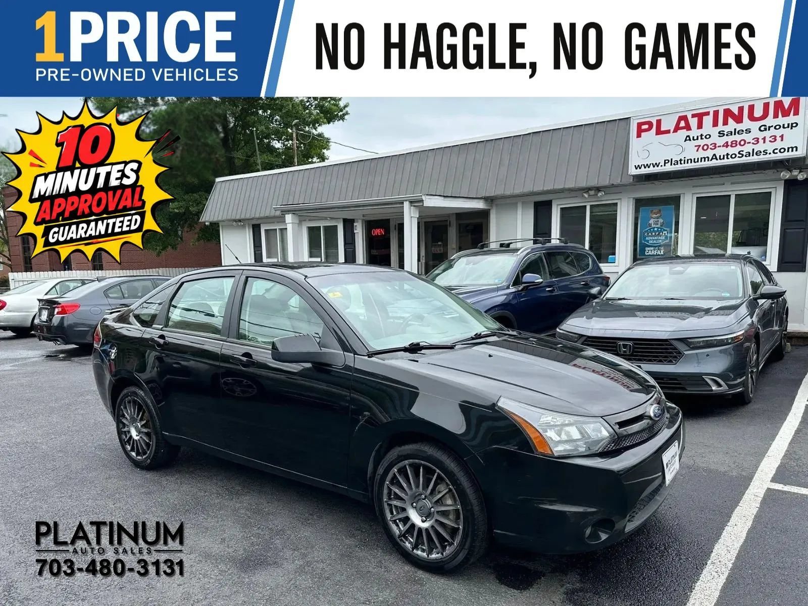 Used 2011 Ford Focus SES w/ 401A Rapid Spec Order Code FWD image 1